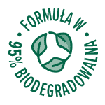 W 95% biodegradowalna formuła