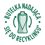 Butelka nadająca się do recyklingu